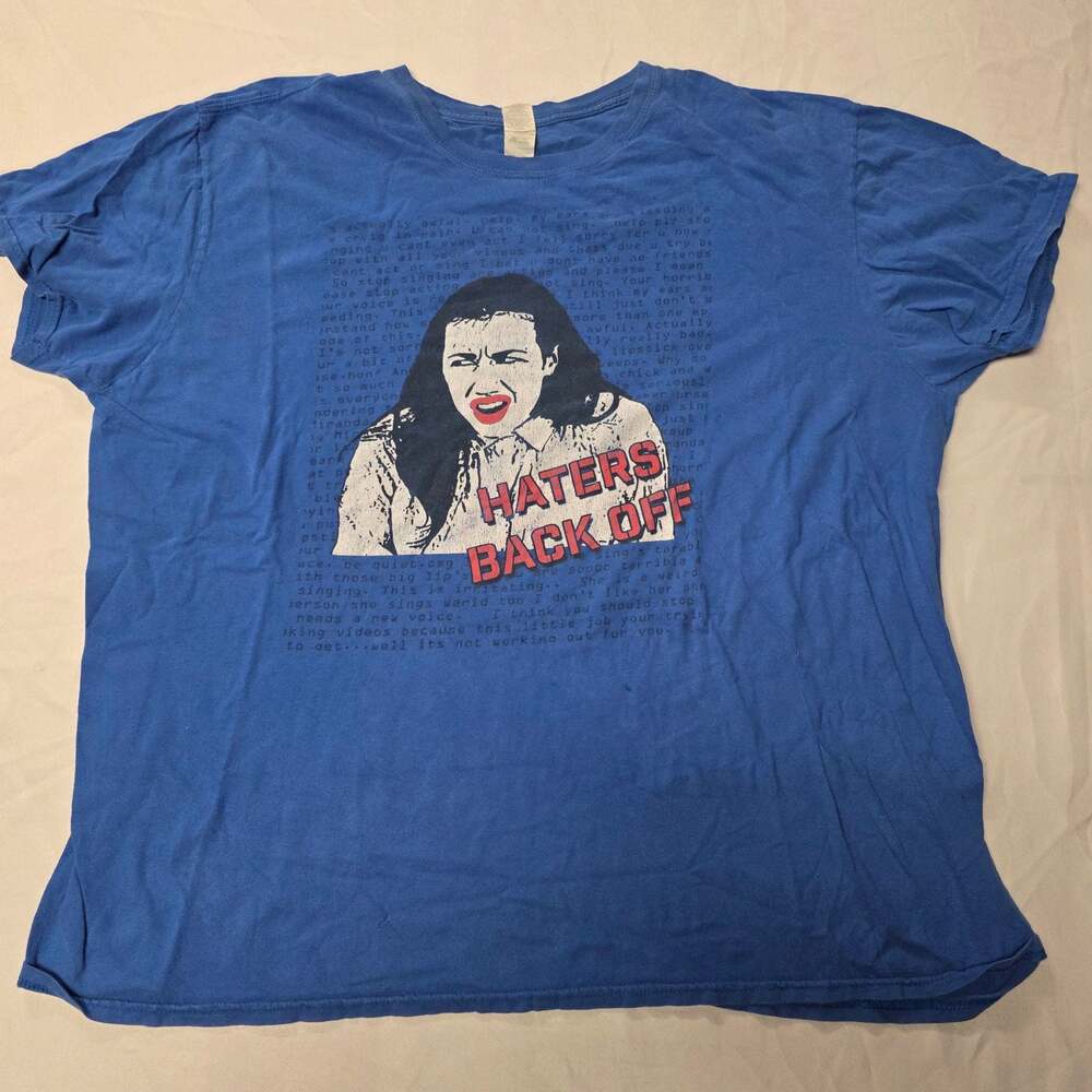 Miranda Sings Haters Back Off Graphic Blue T-Shirt